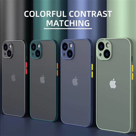 Shockproof Armor Matte Case For Iphone 13 12 11 Pro Max Xr Xs X 7 8