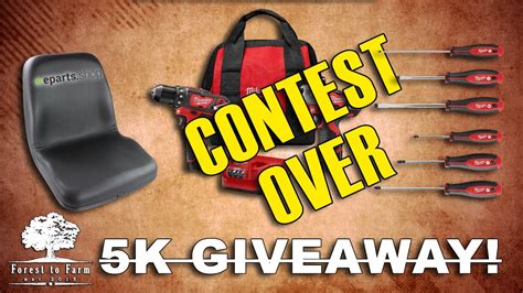 5k Giveaway Youtube