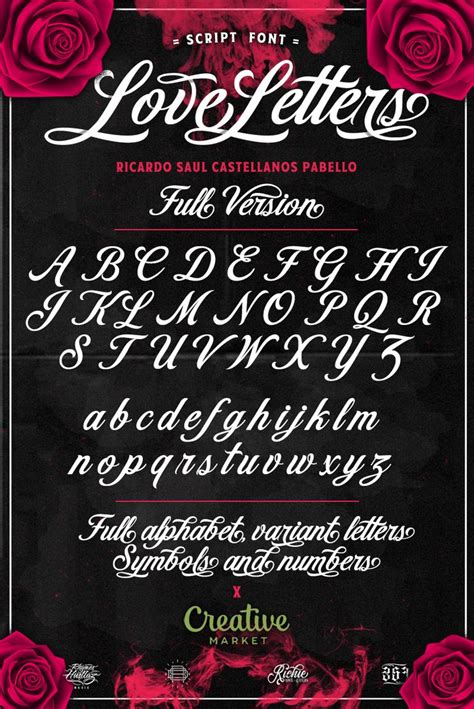 Love Letters Font | dafont.com | Lettering fonts, Lettering, Love letters