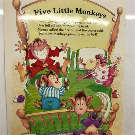 Five Little Monkeys Poster