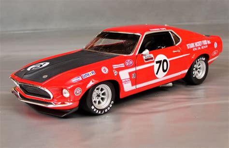 1970 Ford Mustang Boss 302 Scca Trans Am W Tope Details Diecast