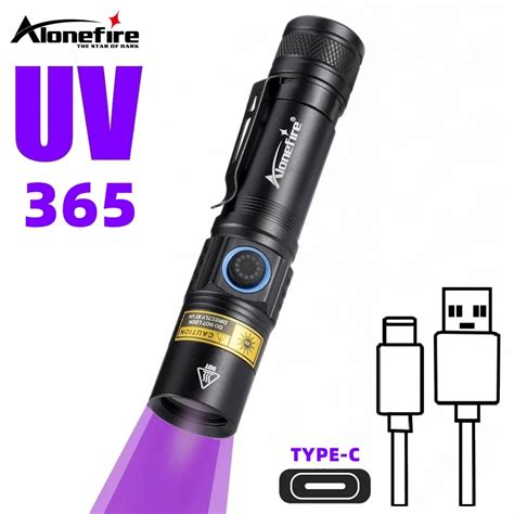 Alonefire Sv W Rechargeable Nm Ultraviolet Blacklight Detector Uv