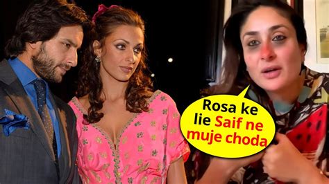 Saif Ali Khan Secret Girlfriend Rosa Catalano Is The Reason For His