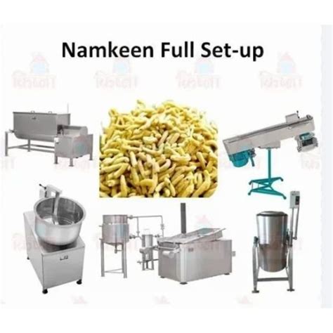 Fully Automatic Namkeen Making Plant Automation Grade Semi Automatic