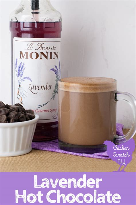 Easy Lavender Hot Chocolate