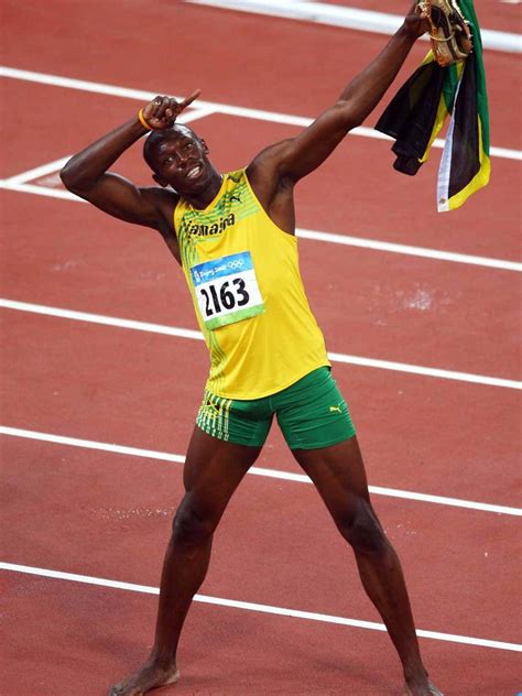 Usain Bolt Pose Logo