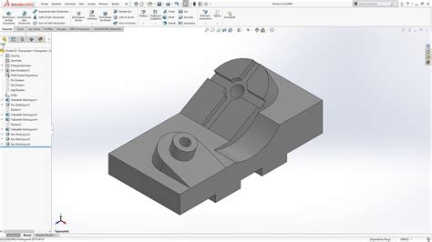 SolidWorks Örnek Çizim 122 3D solid model example YouTube