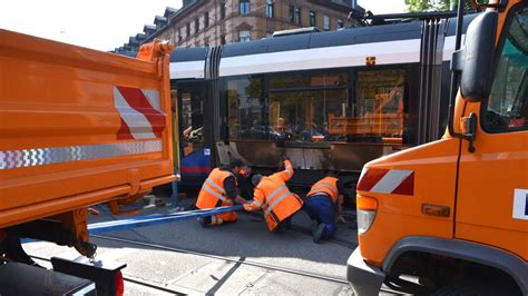 Fotos Heidelberg Bergheim Stra Enbahn Am Rnv Betriebshof Entgleist