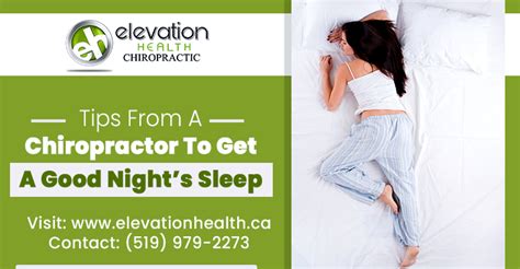 Tips From A Chiropractor To Get A Good Nights Sleep