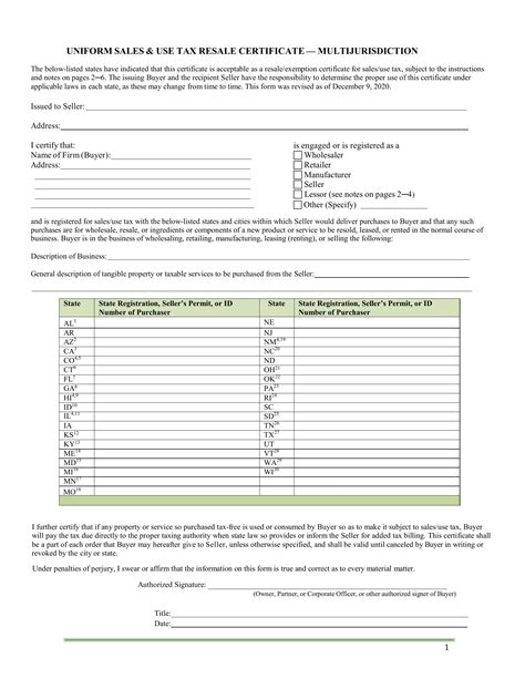 Sales Tax Certificate Form ≡ Fill Out Printable Pdf Forms Online