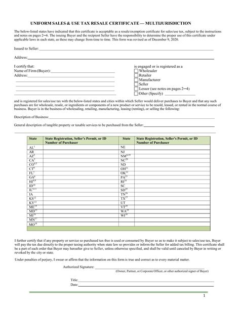 Sales Tax Certificate Form Fill Out Printable Pdf Forms Online