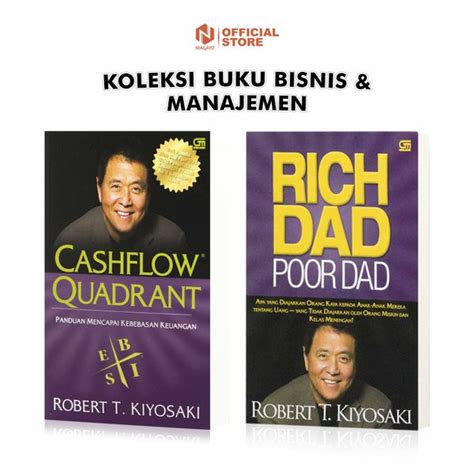 Jual Buku Manajemen Bisnis Rich Dad Poor Dad Rich Dads Cashflow