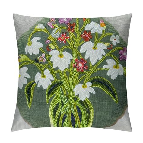 Nawypu Decorative Throw Pillow Cover Farmhouse Floral Floor Pillowcase