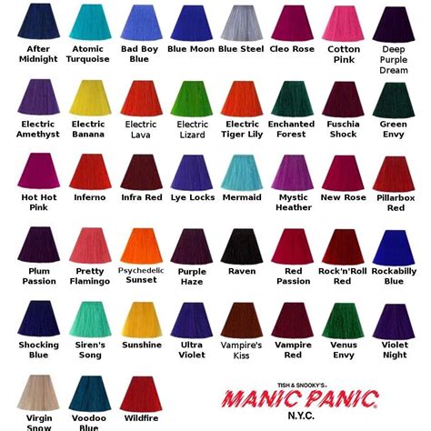 Manic Panic Semi Permanent Hair Color Cream Vampire Red Ml