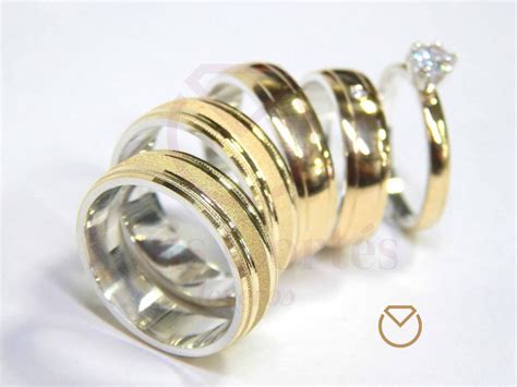 Argollas Oro Plata Especiales LCJoyeros