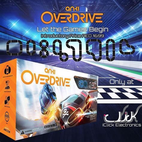 Back In Stock Anki Overdrive Use Your Mobile Device To Take Command Of