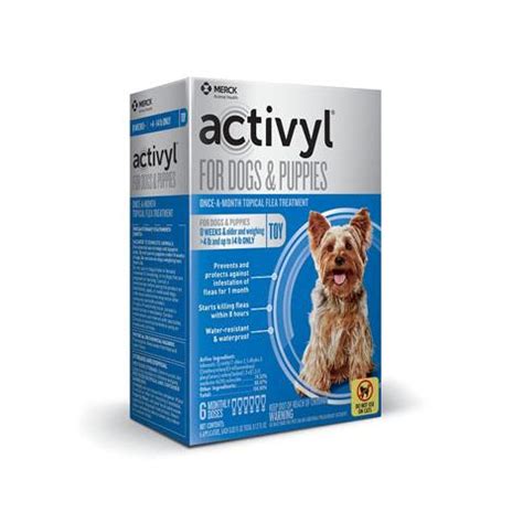 Activyl for Dogs & Puppies 4-14 lbs, 6 Treatments – ValuePetMeds.com