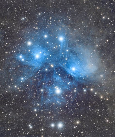 Messier The Pleiades Star Cluster Astrophotography