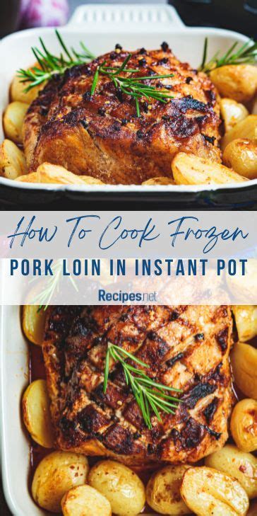 Easy Main Dish Recipes Frozen Pork Loin Cooked Perfectly In Instant