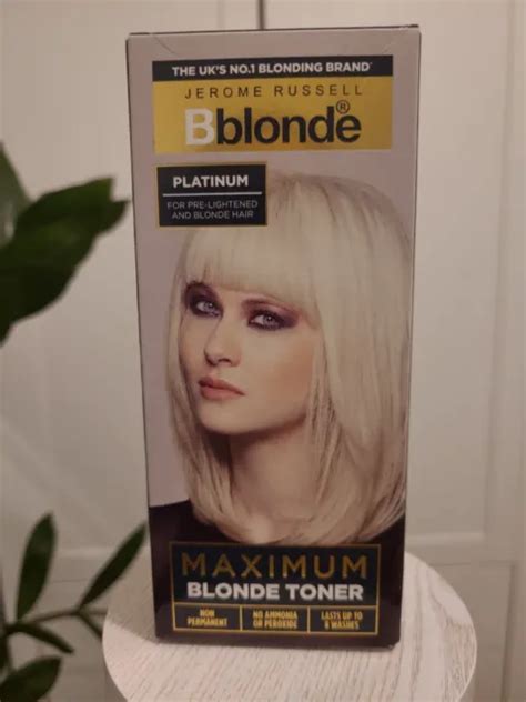 Jerome Russell Bblonde Maximum Blonde Toner Platinum Blonde