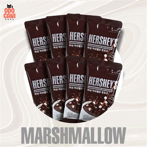 Flavors Hershey Hot Chocolate Powder Original Mint Choco Marshmallow Shopee Malaysia