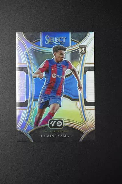 Lamine Yamal Select La Liga Mezzanine Rc Rookie Silver