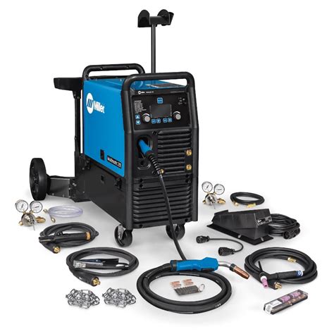 Miller Multimatic 235 Multiprocess Welder W Cart And Tig Kit 951847