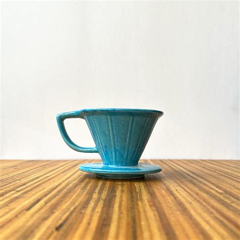 Commune Handmade V60 Dripper Size 01 Turquoise Commune Cafe Bar