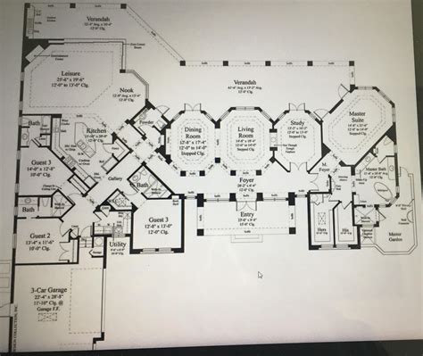 The exterior is a typical McMansion, the plans are something else ...