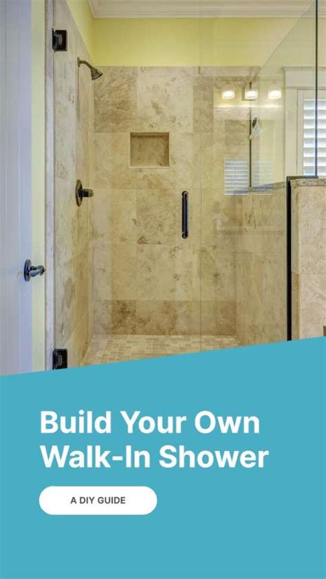 Diy Walk In Shower Build Guide