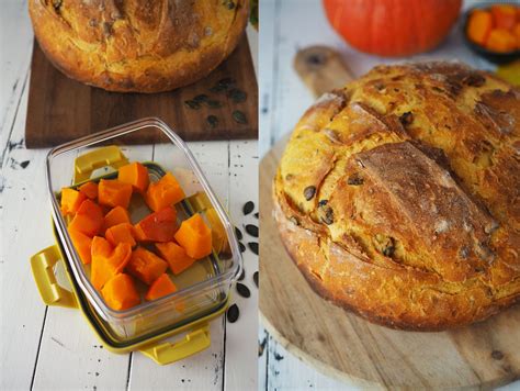 Herbstliches Kuerbisbrot Wiewowasistgut