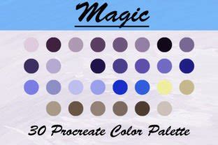 Magic Procreate Color Palette Graphic By TiveCreate Creative Fabrica