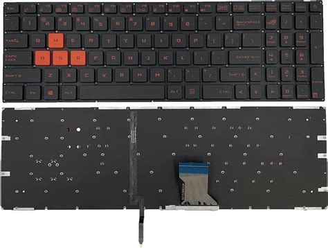 Abakoo New Keyboard Compatible With Asus G551 Gl551 Gl551j Gl552 Rog Gl752 Gl752v