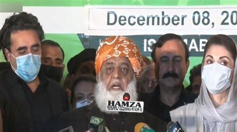 PDM Chief Fazl Asks Opposition Lawmakers To Hand In Resignations To