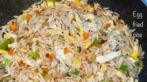 Egg Fried Rice Recipe Restaurant Style Eggfried Rice 🍚 Simple Egg