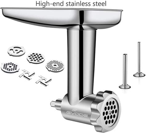 Stainless Steel Food Grinder Attachment Fit Kitchen Aid Stand Mixers Kitchen Aid Kitchenaid