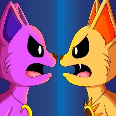 Catnap X Catfeine Rap Battle Smiling Critters Vs Frowning Critters Rap