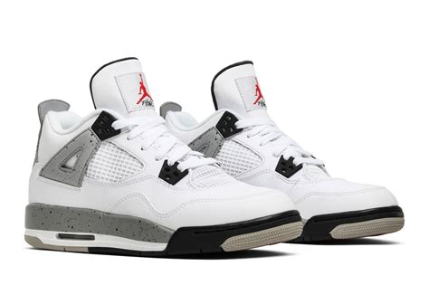 Air Jordan 4 Retro Og Bg 2016 ‘white Cement 836016 192 Skidge Store