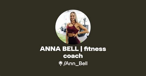 Anna Bell Fitness Coach Instagram Linktree