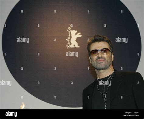 Dpa British Pop Singer George Michael Wears A Pair Of Sunglasses As He Introduces The Film