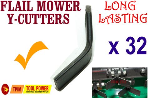 Flail Mower Mulcher Y Cutter Blades 32 Blades Or 16 Pairs View Dimension Tpim