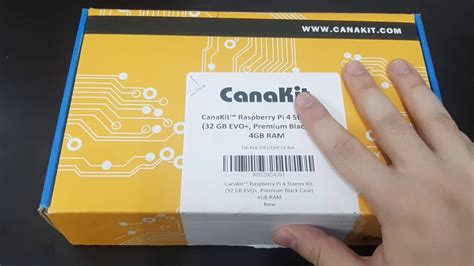 Canakit Raspberry Pi 4 4gb Ram Starter Kit Quick Unboxing And Overview Youtube