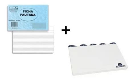 Kit Ndice Alfab Tico E Ficha Pautada X Organizador Parcelamento