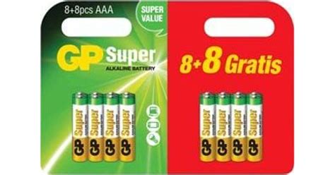 Gp Super Alkaline Aaa Micro Lr Super Value Blister Patareid Ja