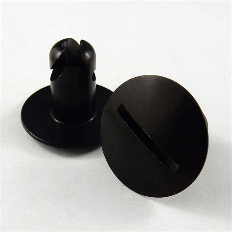 7/16" Black Aluminium Oval Big Head Quarter Turn Fastener | Bullant ...