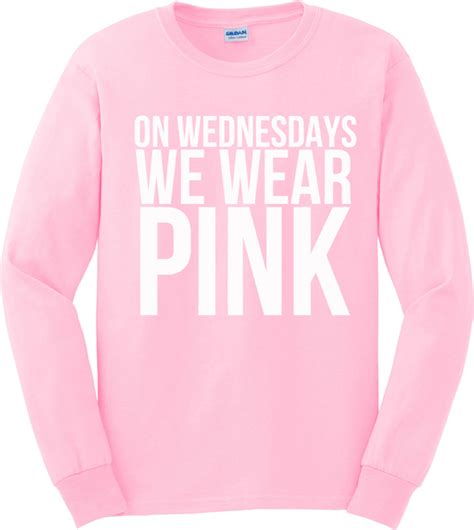 On Wednesdays We Wear Pink Sweatshirt - wearyoutry.com