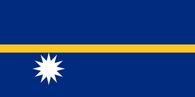 Nauru flag emoji - country flags