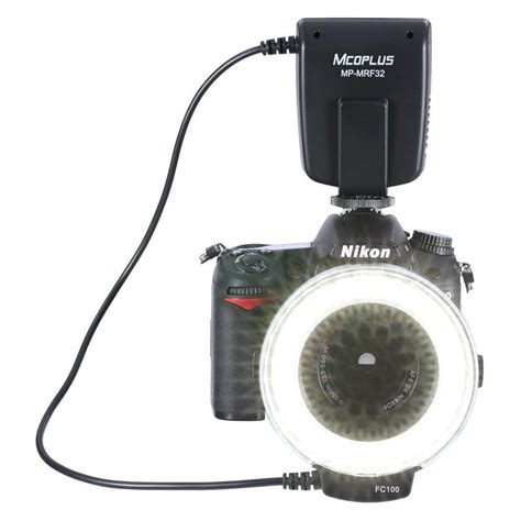 Mcoplus MP MRF32 Universal Mount Macro Ring Flash Light Speedlite For