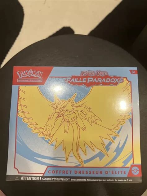 POKÉMON ETB EV4 EV04 l COFFRET DRESSEUR D ÉLITE FAILLE PARADOXE