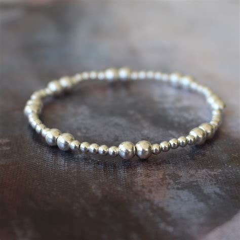 Excited To Share The Latest 925 Sterling Silver Stacking Bracelet Boho